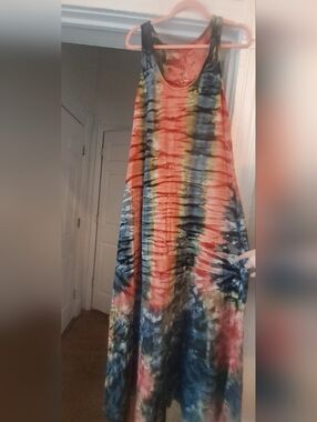 Roper Vibrant Colored Maxi Dress